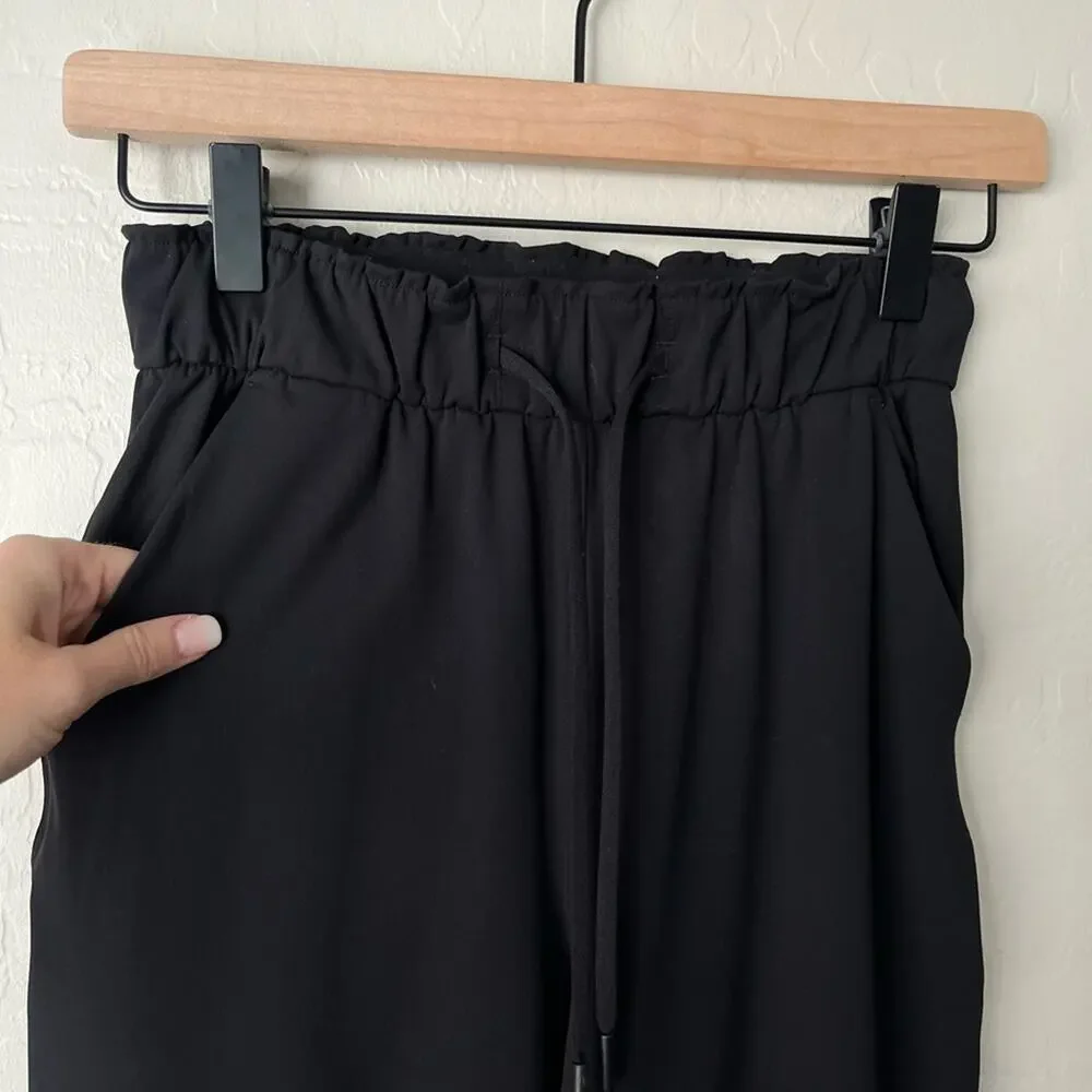 Lululemon keep moving high rise joggers black 2